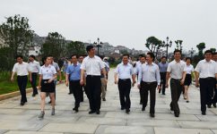 李炳军副省长视察球速体育集团